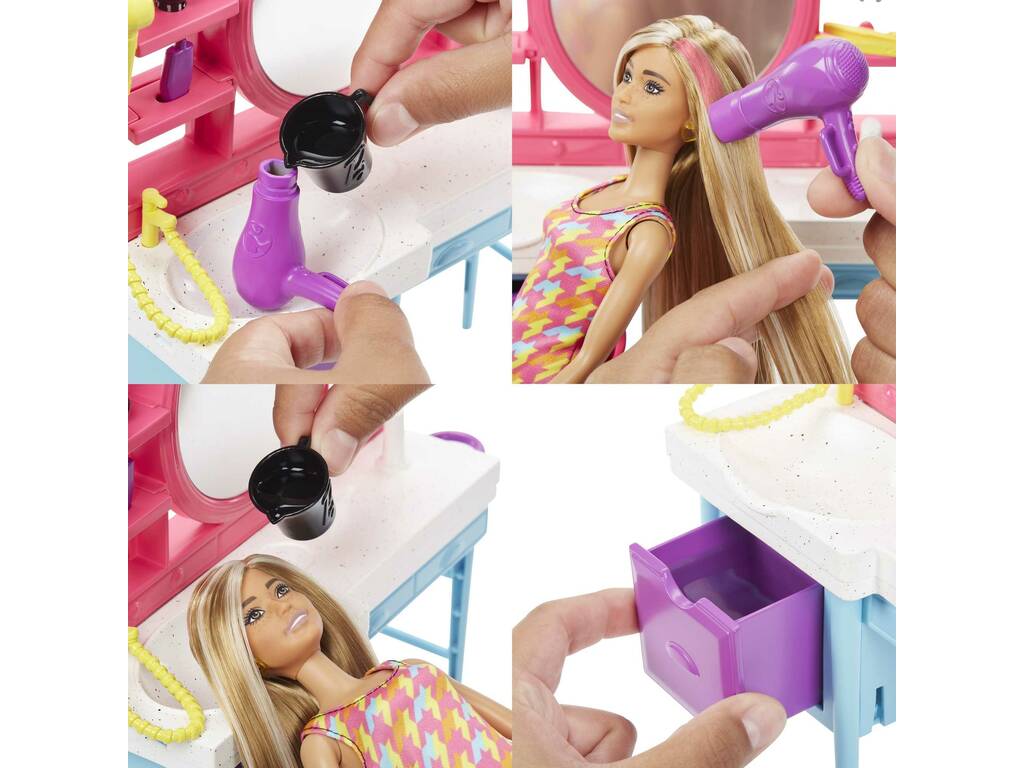 Barbie Totally Hair playset Mattel HKV00