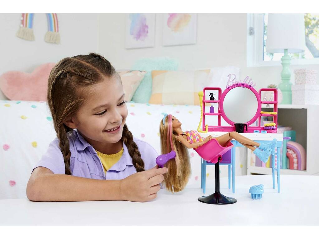 Barbie Totally Hair playset Mattel HKV00