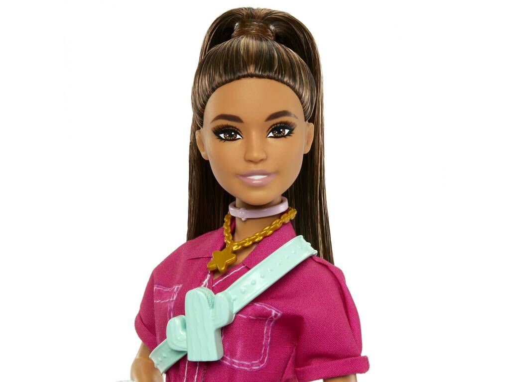 Barbie Mono Rosa Mattel HPL76