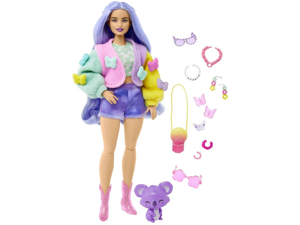 Barbie Extra Borboleta Mattel HKP95