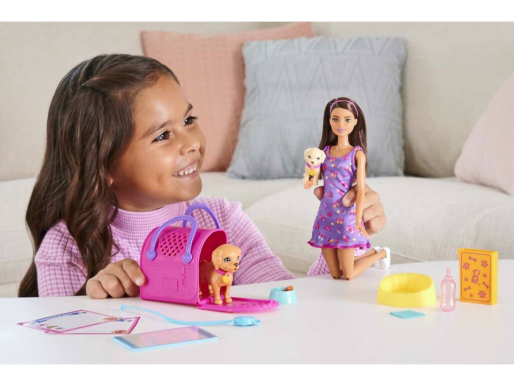 Barbie Adotta cuccioli Mattel HKD86