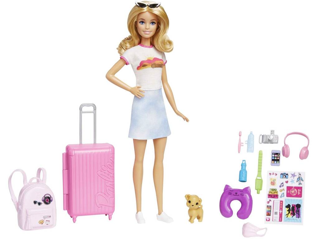 Barbie Vámonos de Viaje Mattel HJY18