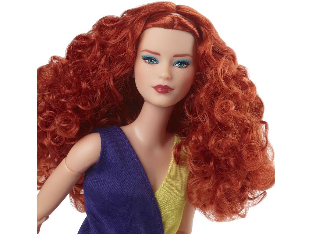 Barbie Signature Looks Boneca Barbie Ruiva Mattel HJW80