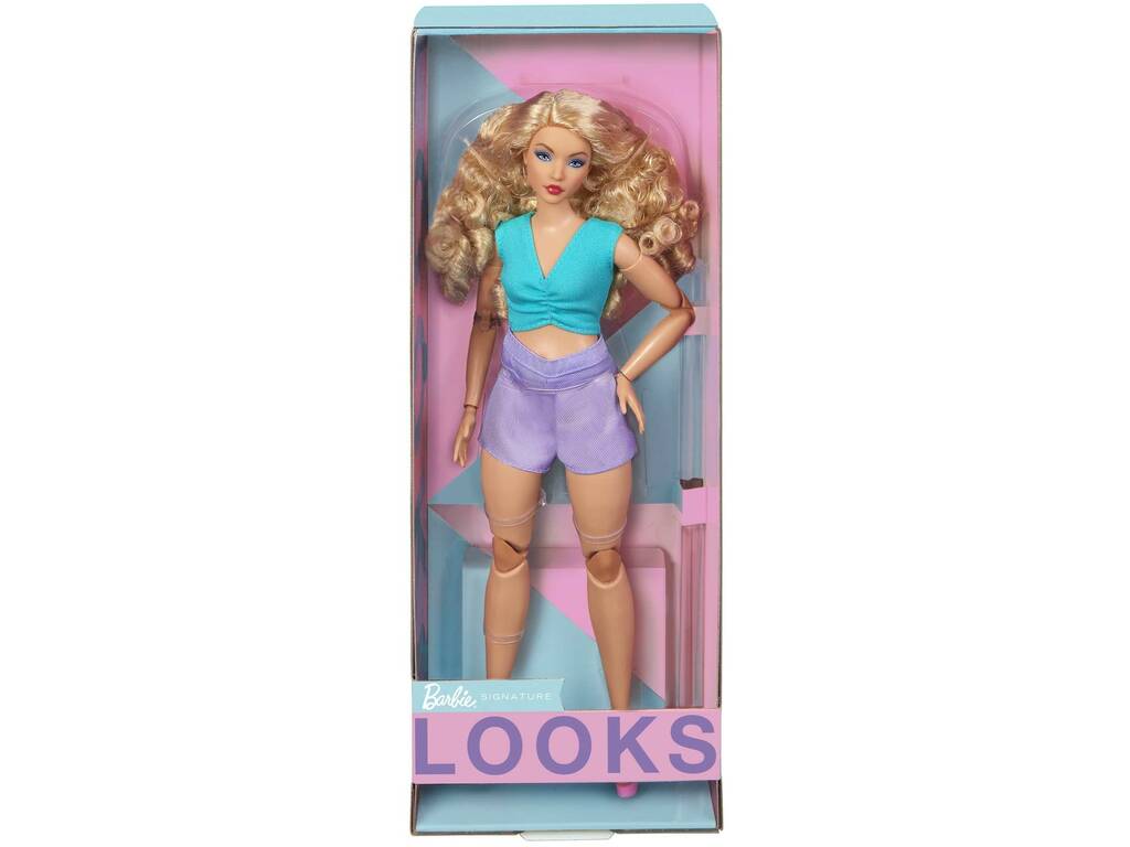 Barbie Signature Looks Bambola Barbie capelli biondi Mattel HJW83