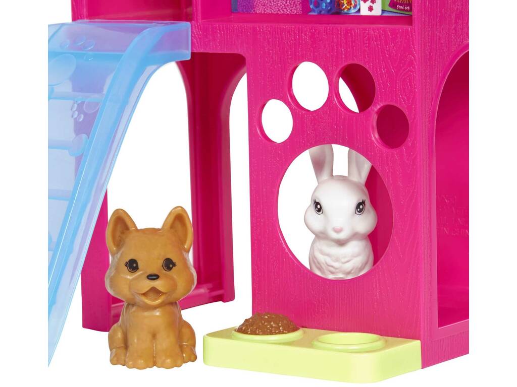 Poupée Barbie avec animaux Mattel HGM62