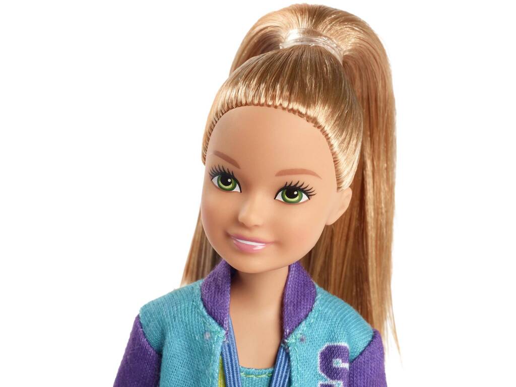 Barbie Team Stacie con Tuta da Ginnastica Mattel GBK59