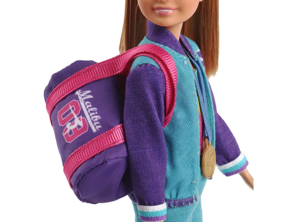 Barbie Team Stacie con Tuta da Ginnastica Mattel GBK59