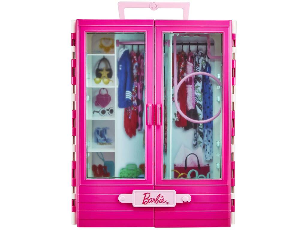 Barbie et Ken Armoire et Voiture Décapotable Mattel GVK05