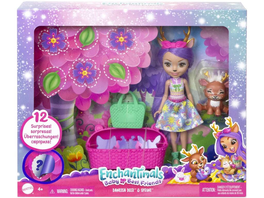 Enchantimals Baby Best Friends Danessa Deer y Sprint Mattel HLK84