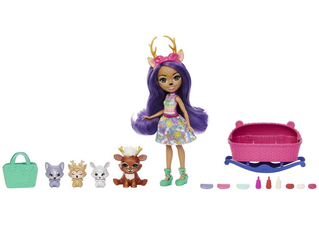 Enchantimals Baby Best Friends Danessa Deer y Sprint Mattel HLK84