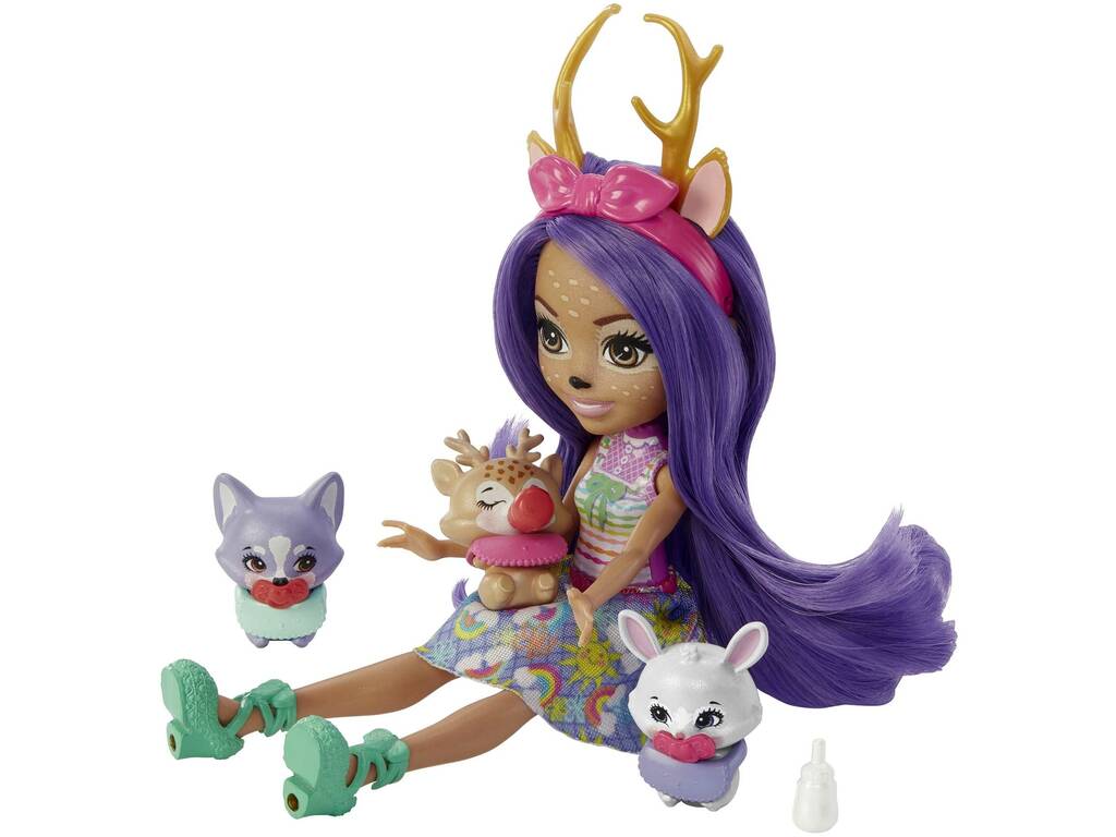 Enchantimals Baby Best Friends Danessa Deer y Sprint Mattel HLK84