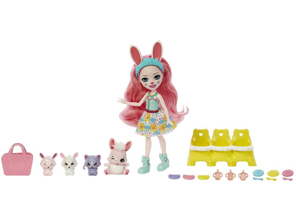 Enchantimals Baby Best Friends Bree Bunny et Twist Mattel HLK85 