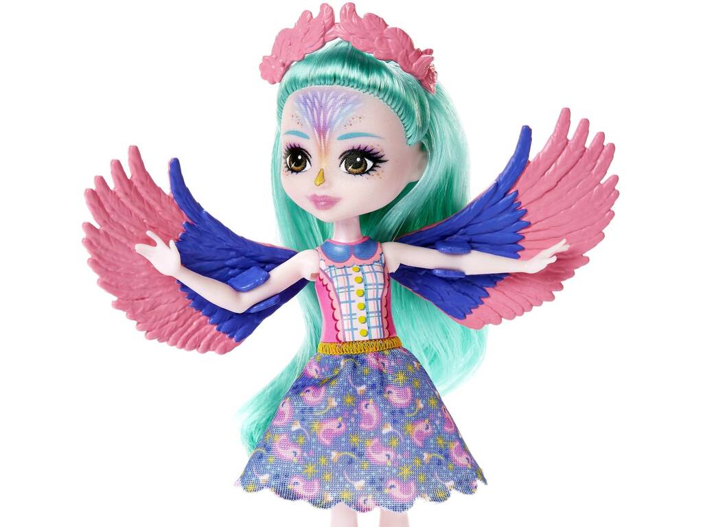 Enchantimals City Tails Filia Finch Family Mattel HKN15
