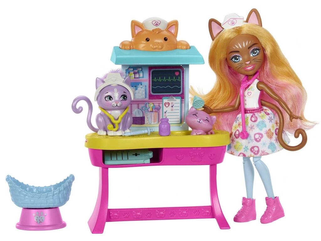 Enchantimals City Tails Clinica del benessere Mattel HLH22