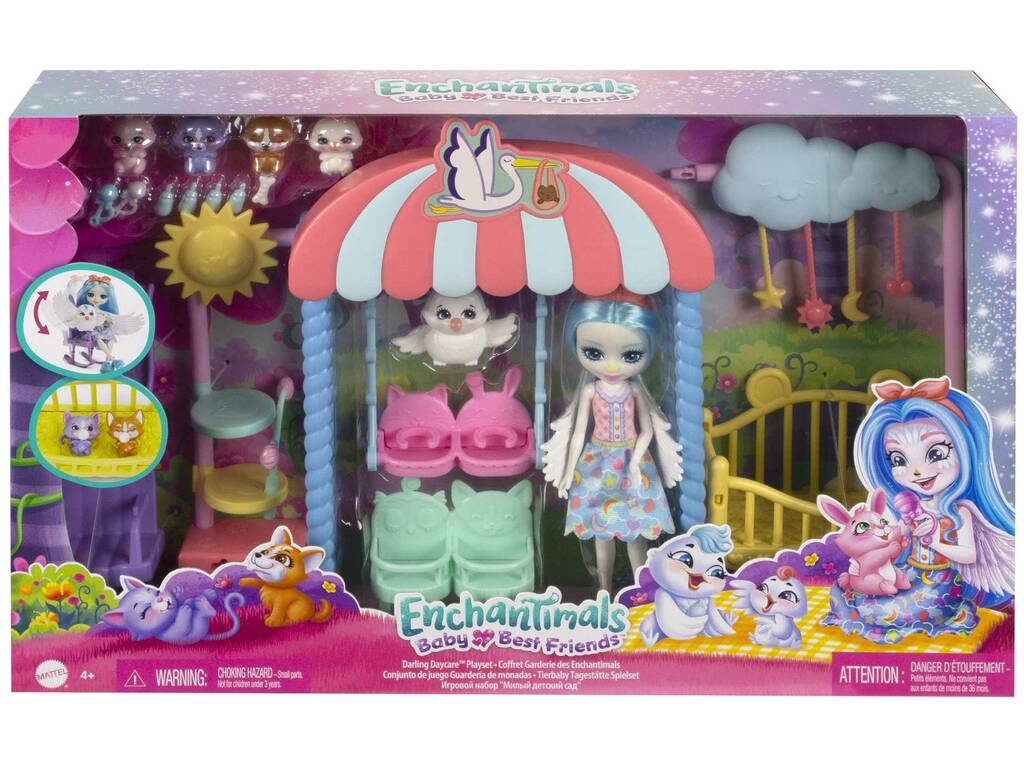 Enchantimals Baby Best Friends Asilo nido Mattel HLH23