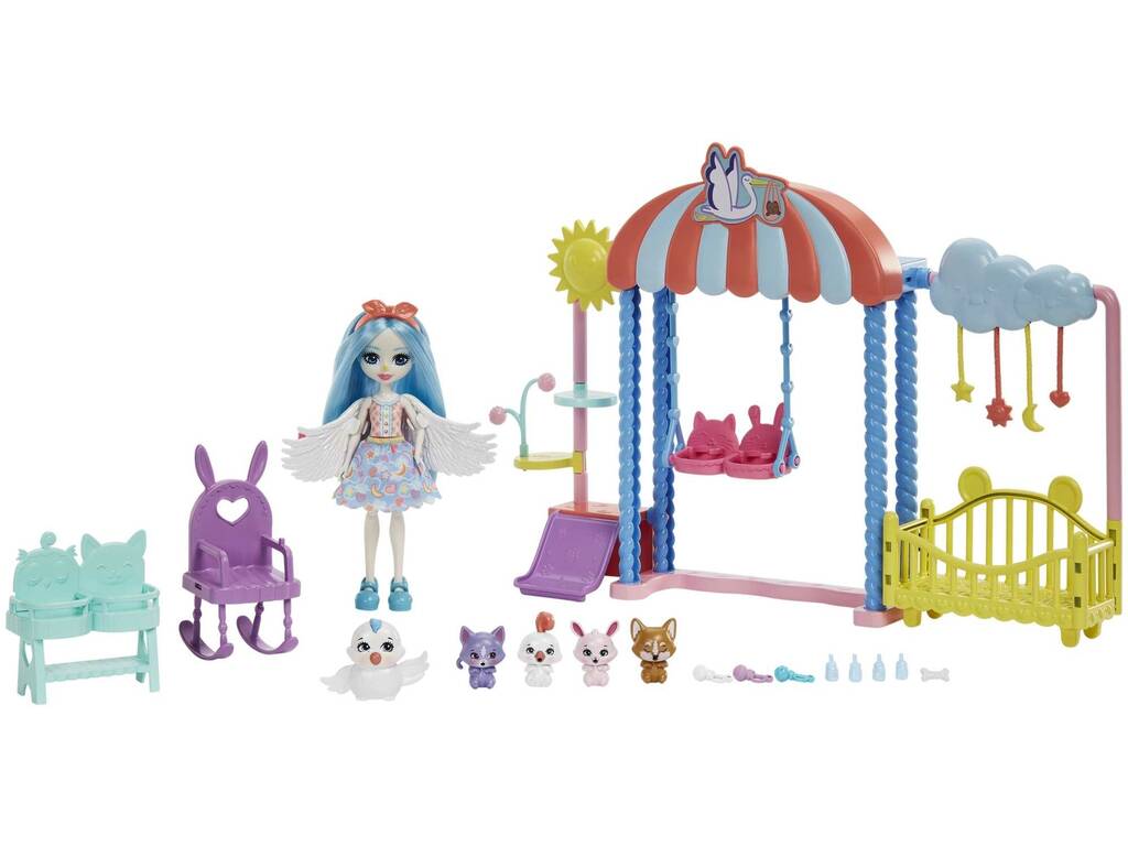 Enchantimals Baby Best Friends Asilo nido Mattel HLH23