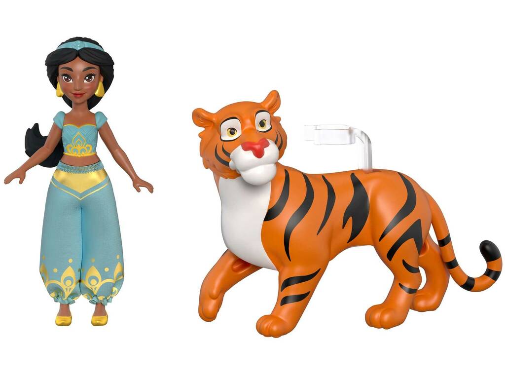 Princesas Disney Minis Princesa Jasmín y Rajah Mattel HLW83