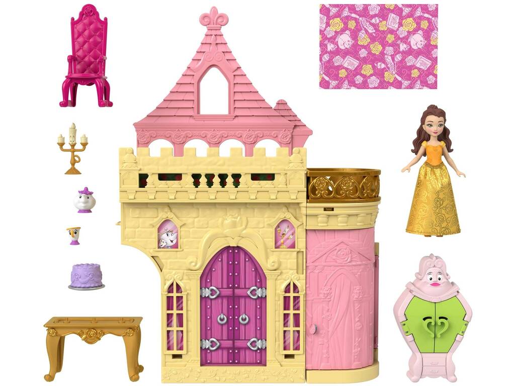 Disney Princess Minis Château de Belle Mattel HLW94