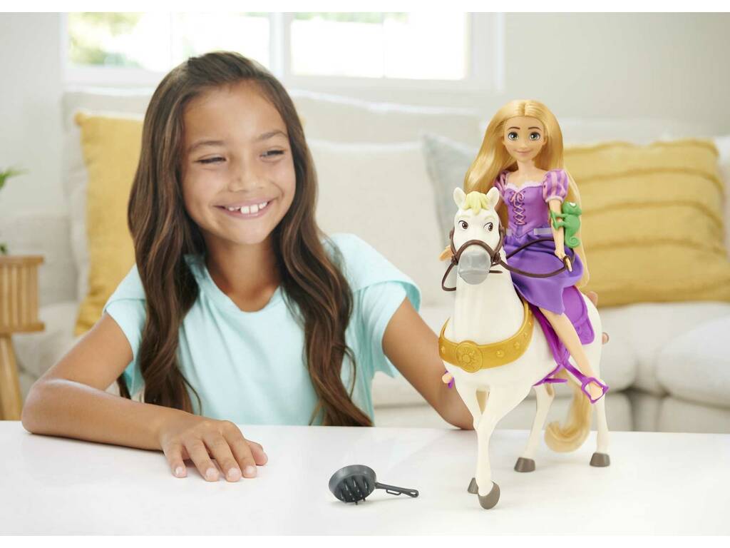 Poupée Disney Princesses Raiponce et Maximo Mattel HLW23