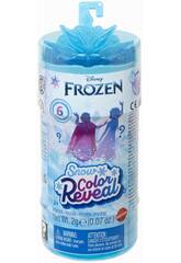 Poupée mini-surprise Frozen Snow Colour Reveal Mattel HPR35