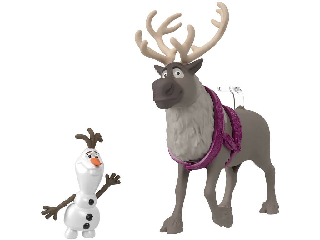 Frozen Minis Pack da 6 figure di fiabe classiche di Frozen Mattel HLX04