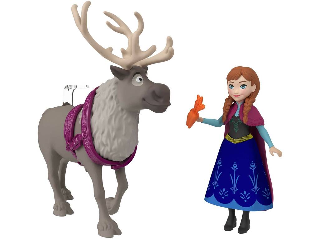 Frozen Minis Pack da 6 figure di fiabe classiche di Frozen Mattel HLX04