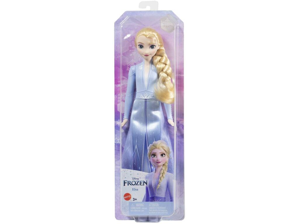 Frozen Bambola da viaggio Elsa Mattel HLW48