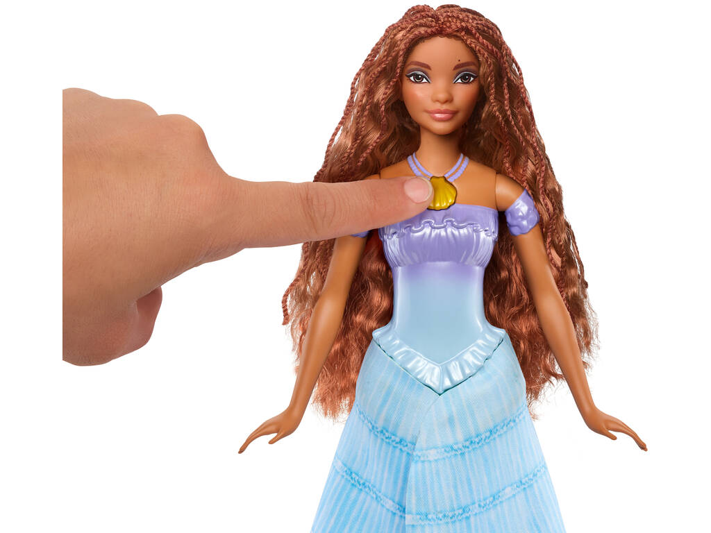 A Pequena Sereia de Disney Boneca A transformação de Ariel Mattel HLX13