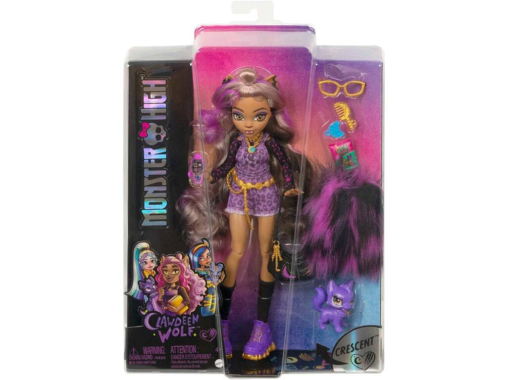 Monster High Clawdeen Wolf Mattel HHK52
