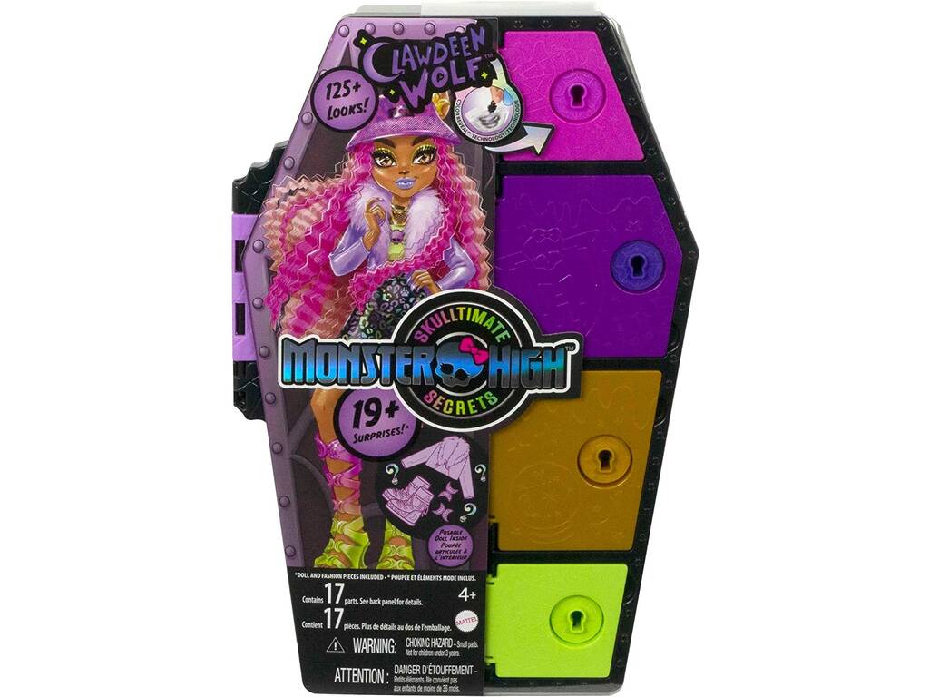  Monster High Skulltimate Secrets Clawdeen Wolf HKY61