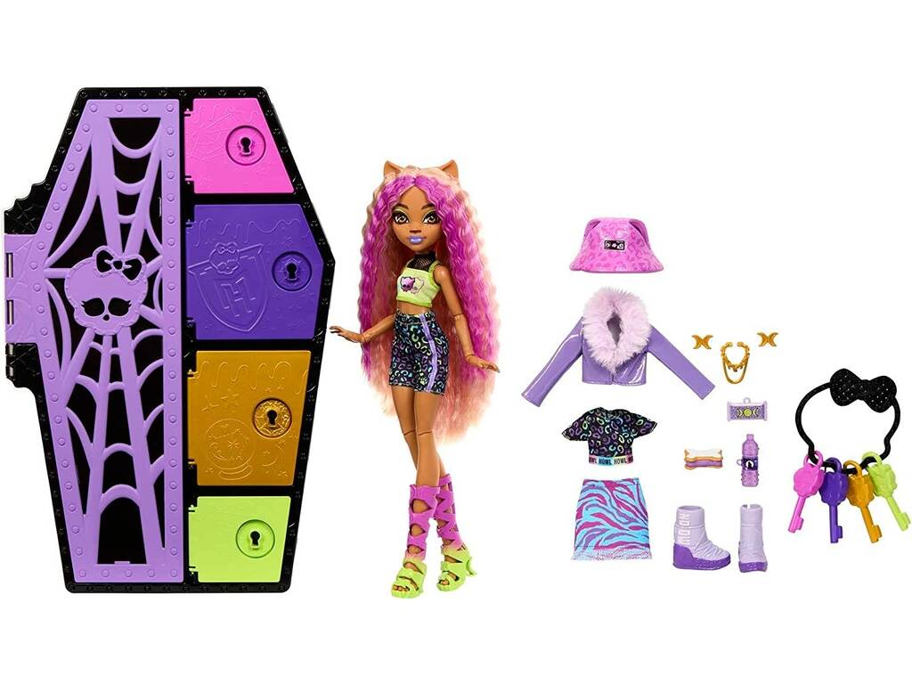  Monster High Skulltimate Secrets Clawdeen Wolf HKY61