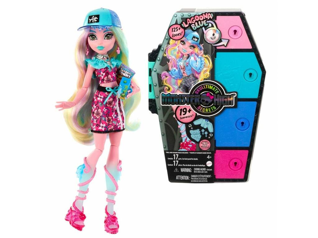  Monster High Skulltimate Secrets Lagoona Blue Mattel HKY64