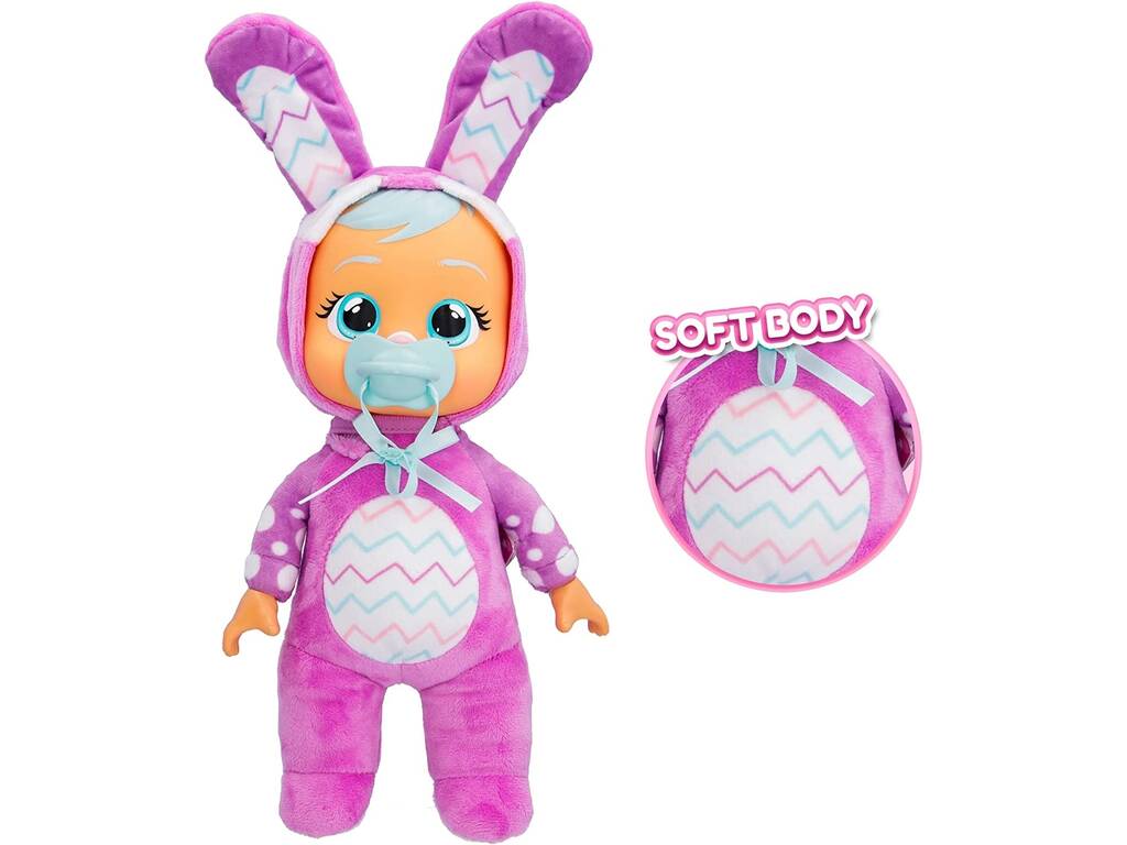 Cry Babies Tiny Cuddles Bunnies bambola Lily IMC Toys 908581