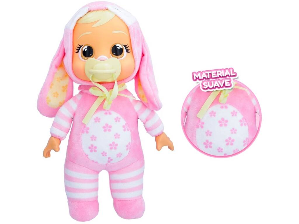 Cry Babies Tiny Cuddles Bunnies Bambola Lola IMC Toys 908598