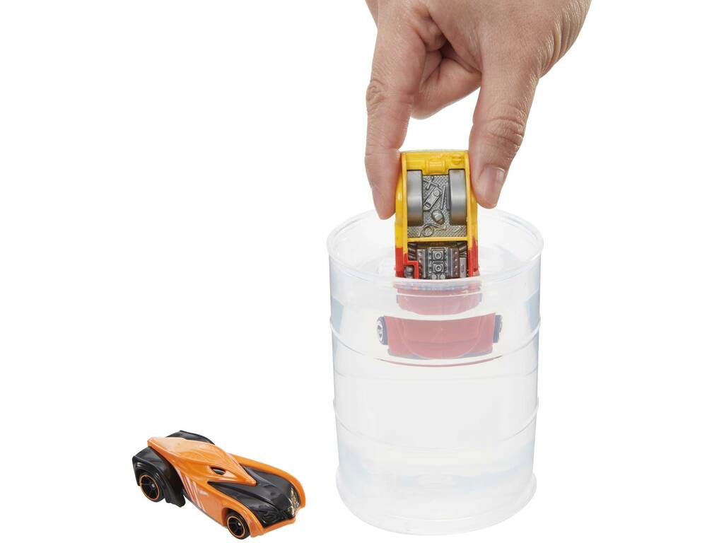 Hot Wheels Pack 2 Vehiculos Color Reveal Surprise Mattel HBN63 