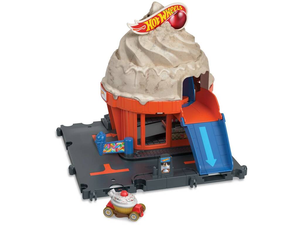 Hot Wheels City Ice Cream Shop Mattel HKX38