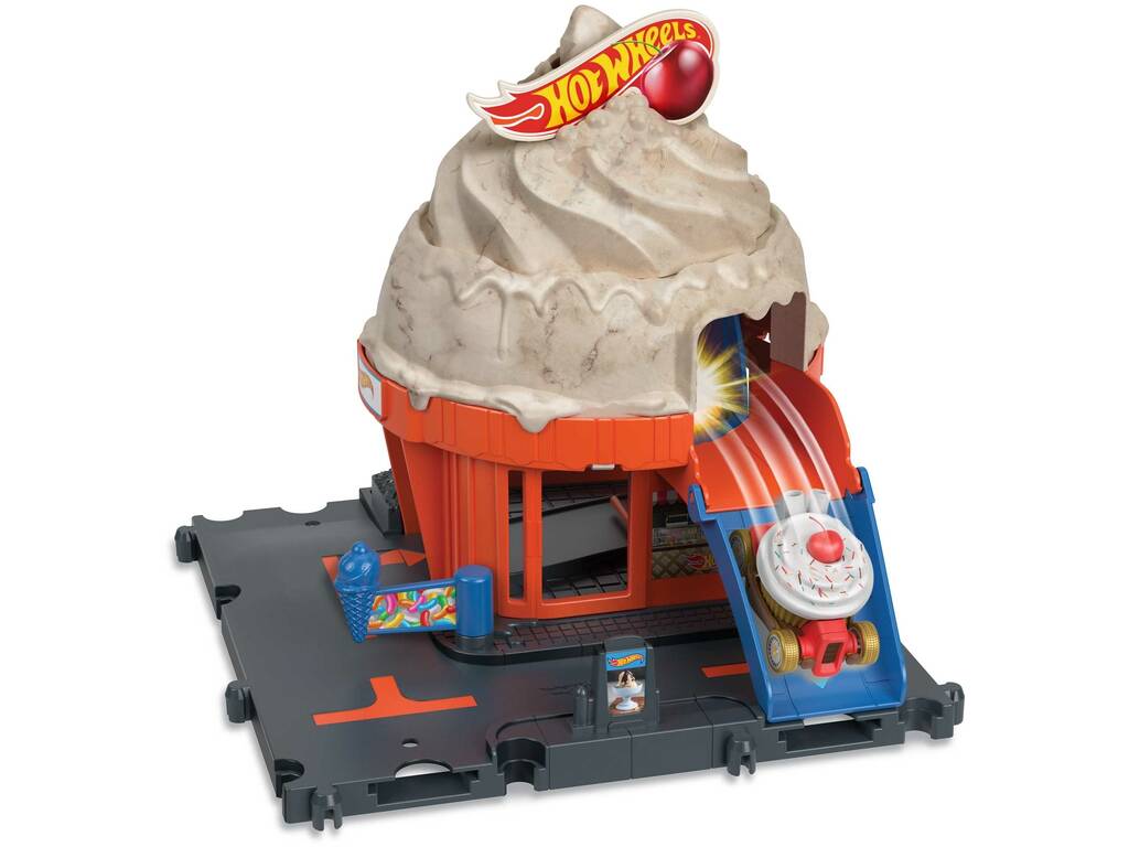 Hot Wheels City Ice Cream Shop Mattel HKX38