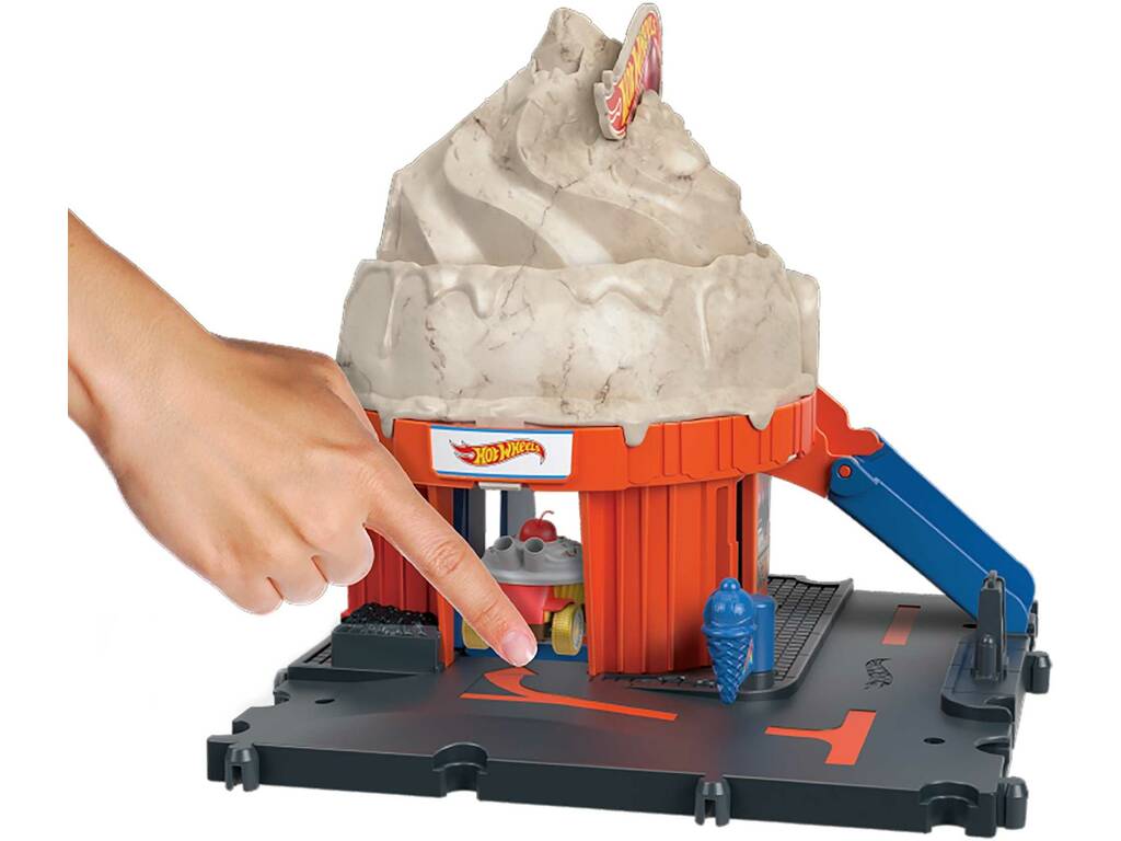 Hot Wheels City Ice Cream Shop Mattel HKX38
