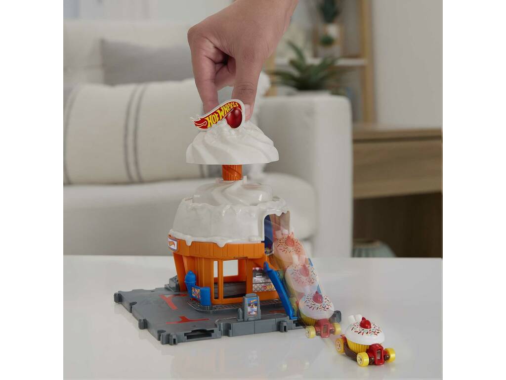 Hot Wheels City Ice Cream Shop Mattel HKX38