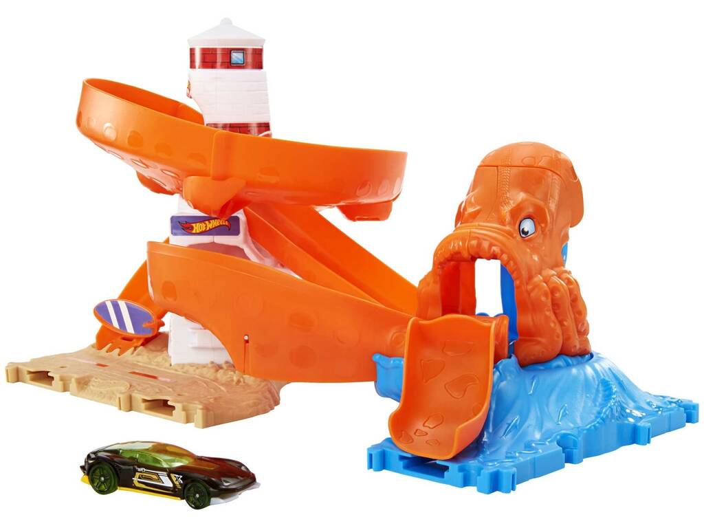 Hot Wheels City Octopus Invasion Attack Mattel HDR31