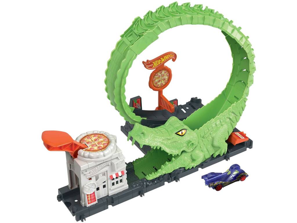Hot Wheels City Crocodile Attack Mattel HKX39