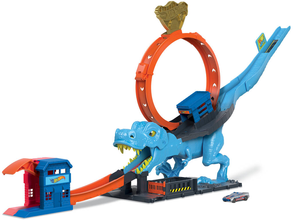 Hot Wheels City T-Rex Challenge Mattel HKX42