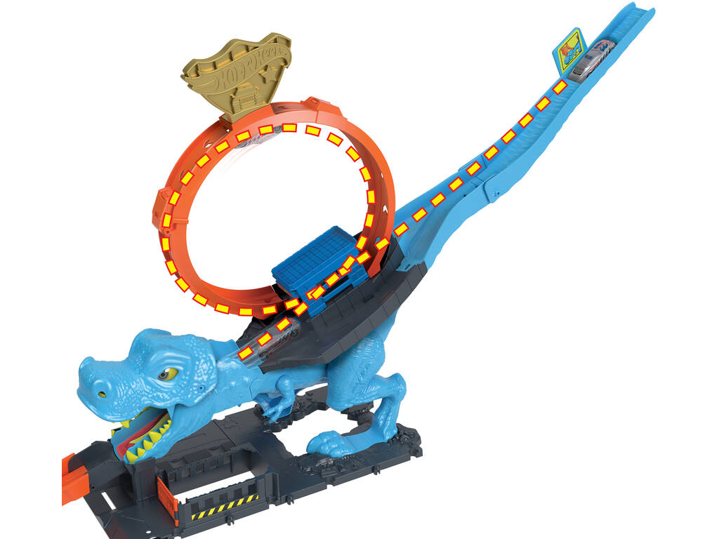 Hot Wheels City T-Rex Challenge Mattel HKX42