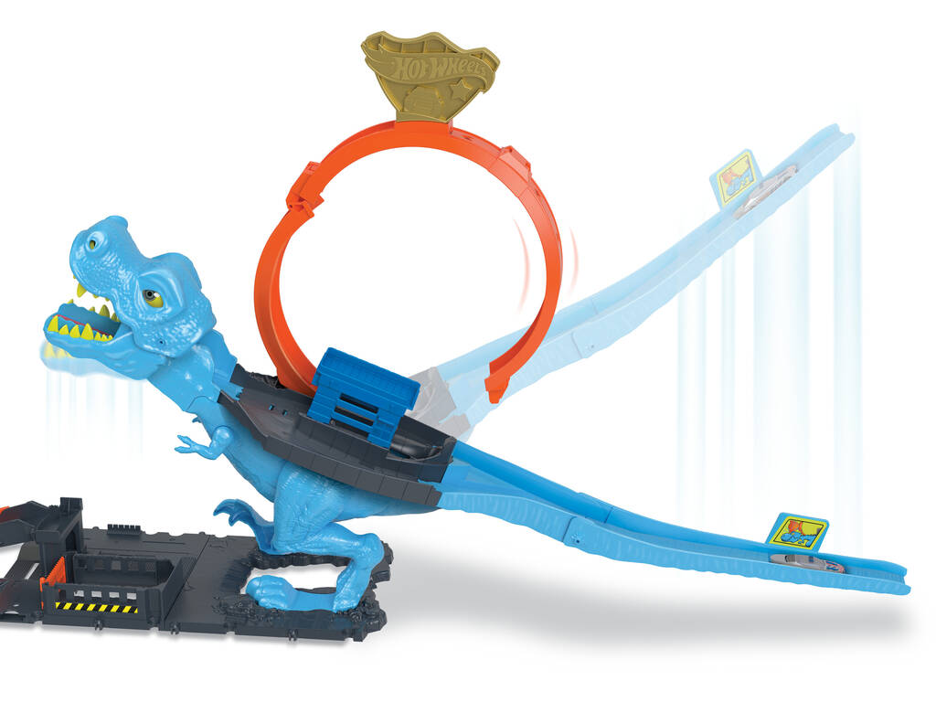 Hot Wheels City T-Rex Challenge Mattel HKX42