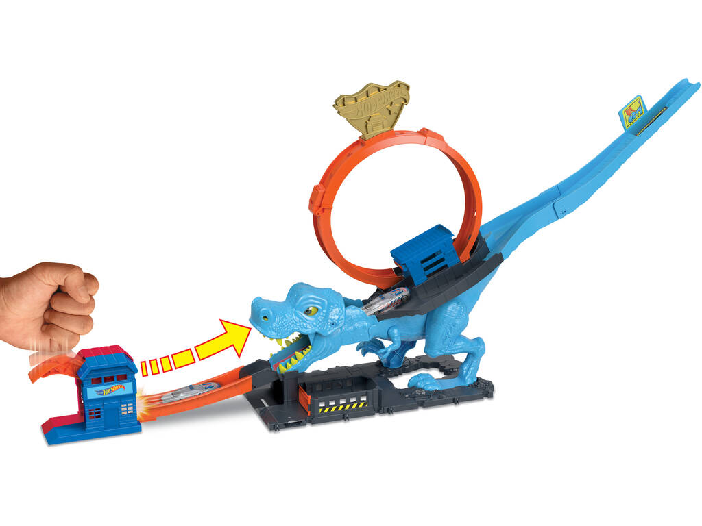 Hot Wheels City T-Rex Challenge Mattel HKX42