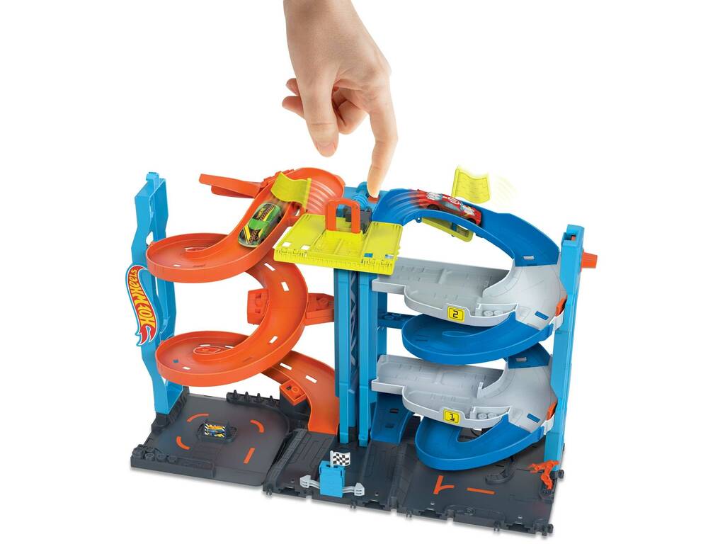 Hot Wheels City Torre de Corridas Transformável Mattel HKX43
