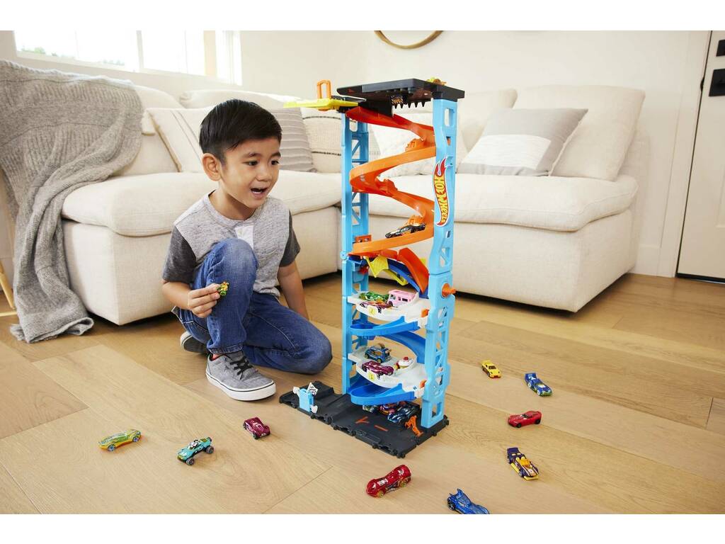 Hot Wheels City Torre de Corridas Transformável Mattel HKX43