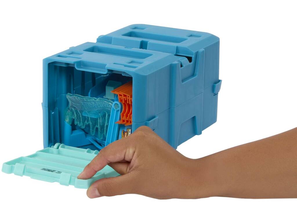Hot Wheels Track Builder Pack Collisione sul ghiaccio Mattel HKX40