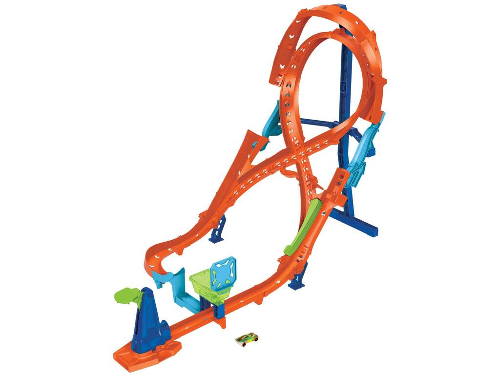Hot Wheels Action Salto verticale in forma di 8 Mattel HMB15