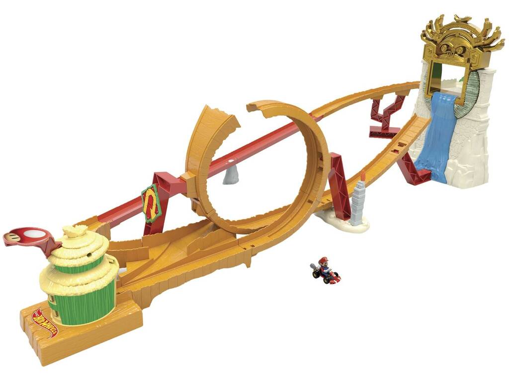 Hot Wheels Super Mario Bros La pista del Regno Jungle Kingdom Mattel HMK49